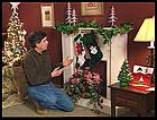 faux fireplace mantel.